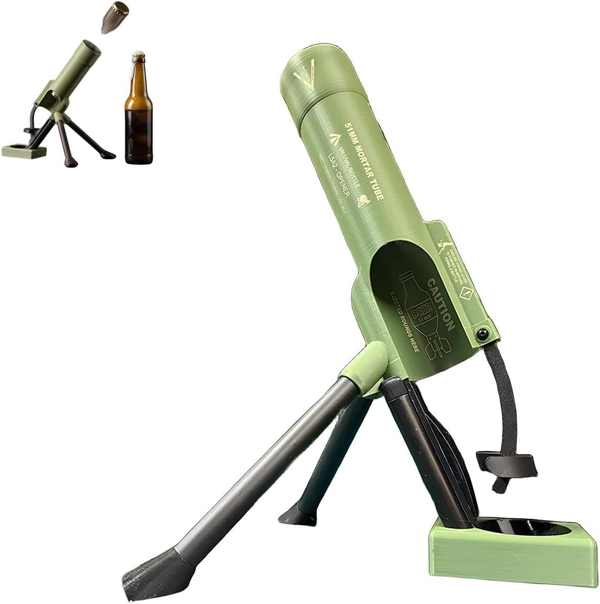 Mortar Style Beer Bottle Opener