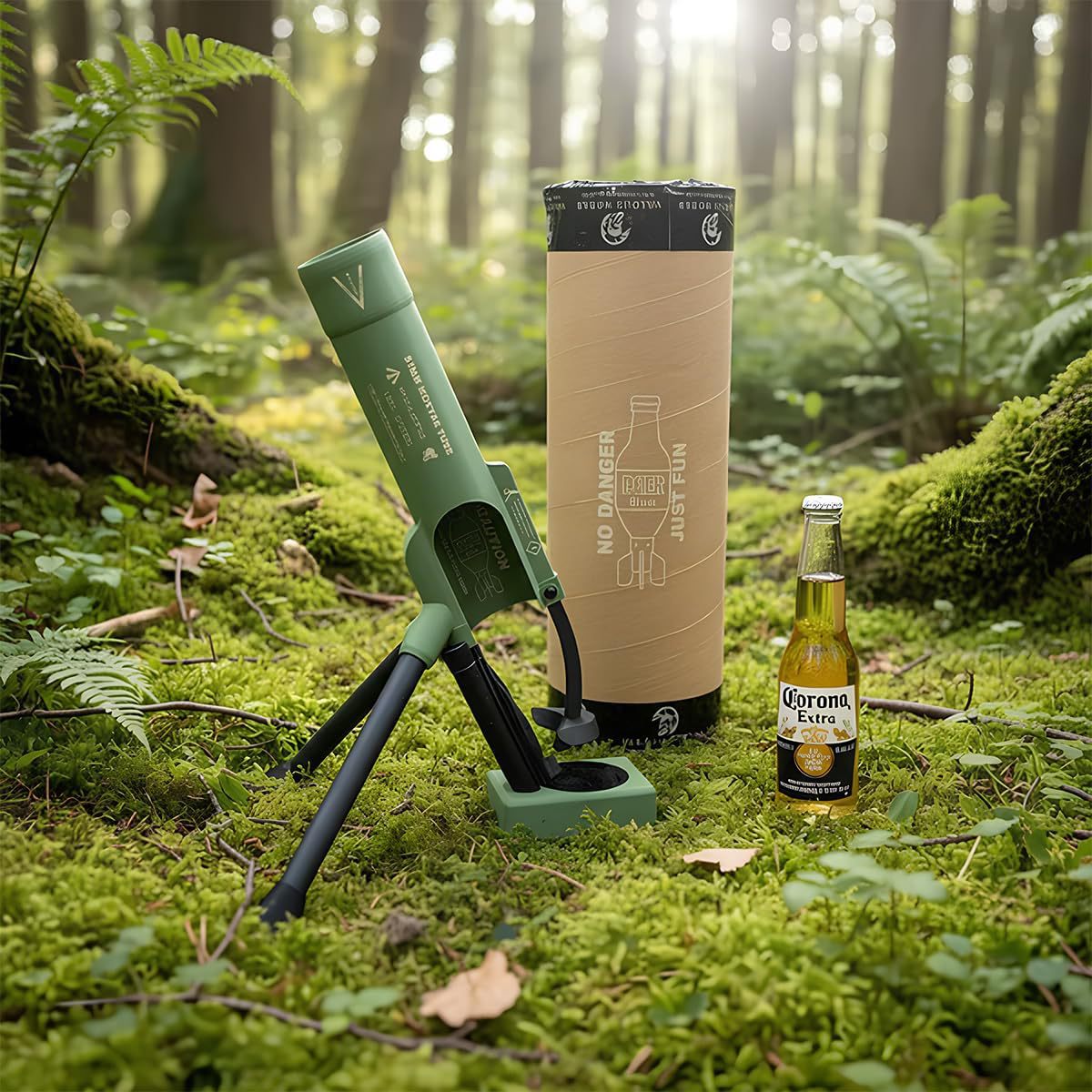 Mortar Style Beer Bottle Opener