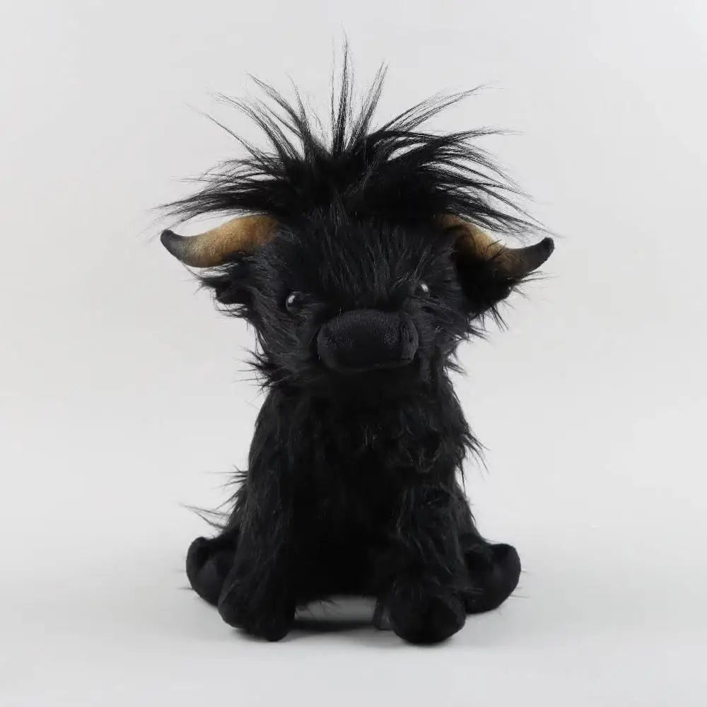Cuddly Highland Cow Plush Buddy