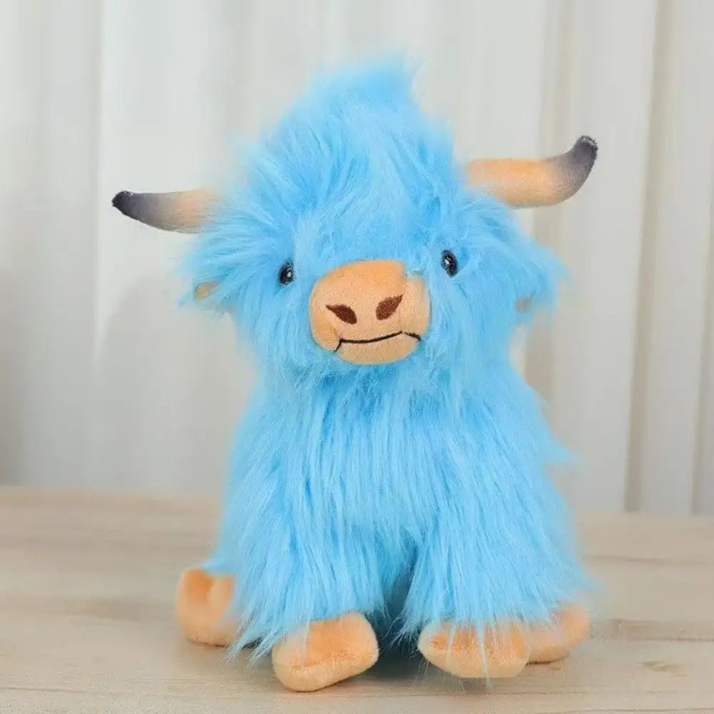 Cuddly Highland Cow Plush Buddy